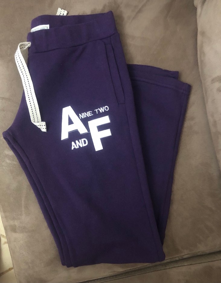 Mor Baskılı Fermuarlı Kadın Eşofman Altı - Görsel 3