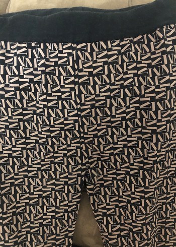 Kız çocuk Renkli Midi Kumaş tayt - Görsel 2