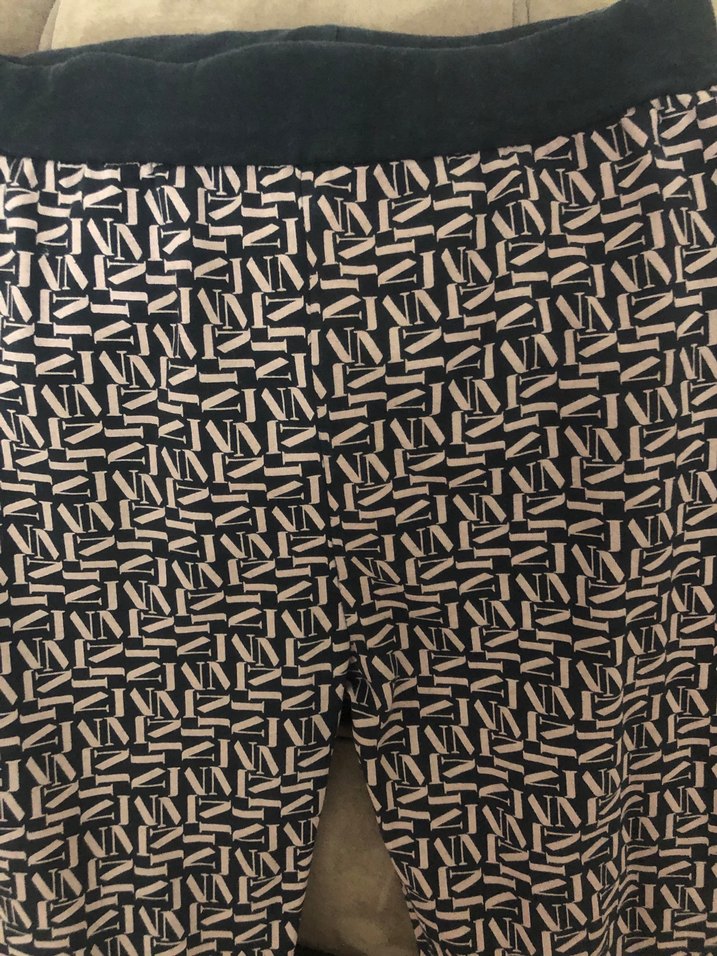 Kız çocuk Renkli Midi Kumaş tayt - Görsel 2