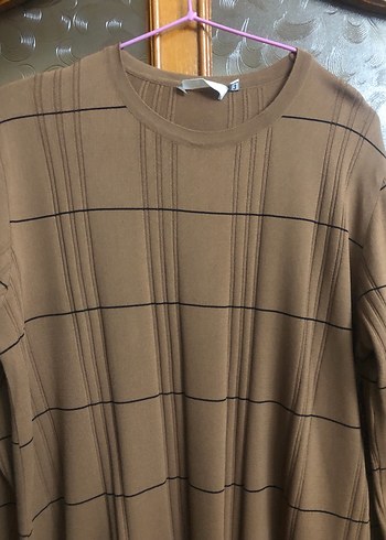 Sütlü kahve Uzun Kollu Triko Takım - Görsel 3