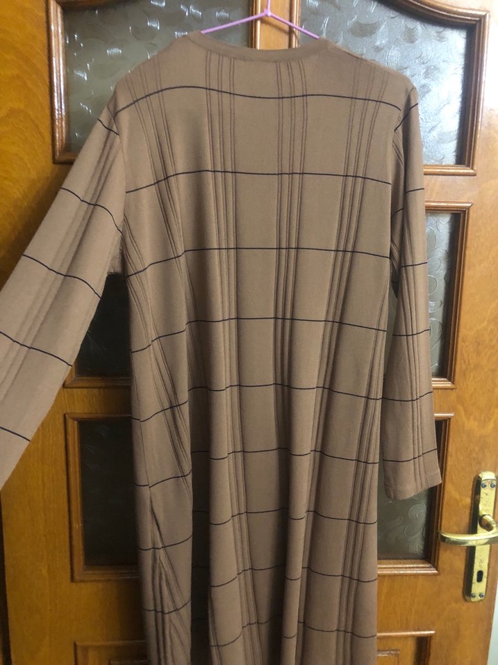 Sütlü kahve Uzun Kollu Triko Takım - Görsel 2