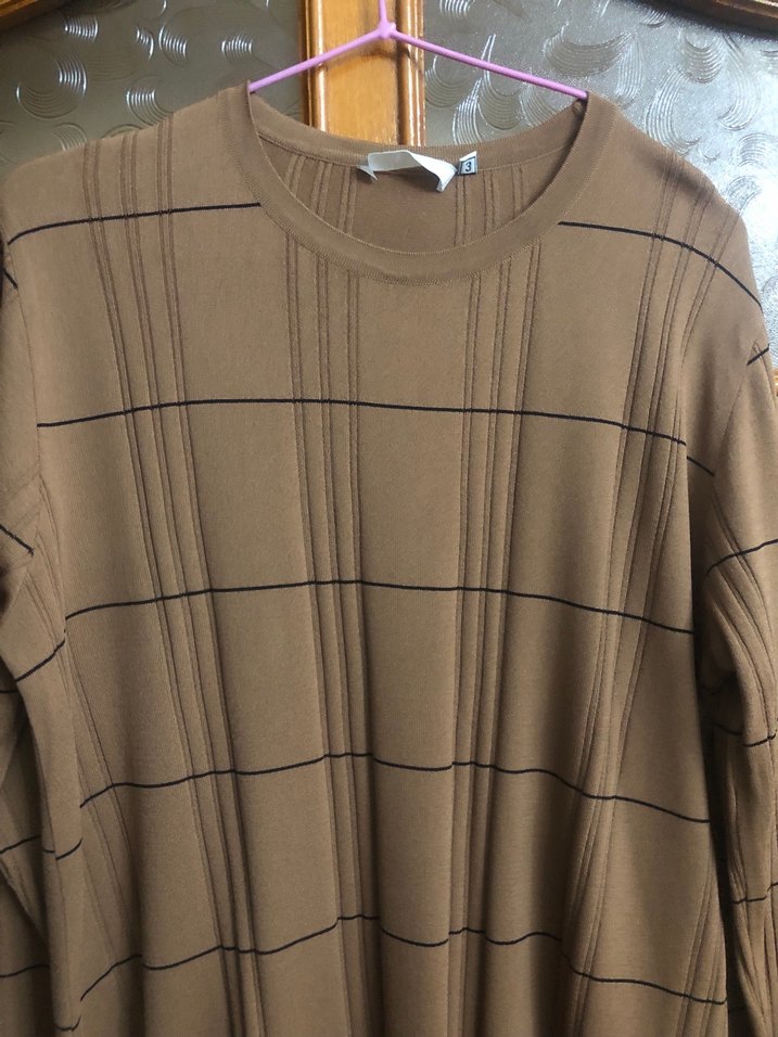 Sütlü kahve Uzun Kollu Triko Takım - Görsel 3