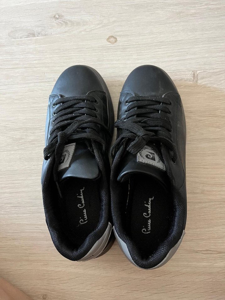 Pierre Cardin Siyah Kadın Günlük Spor Ayakkabı - Görsel 2