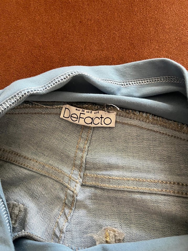 Defacto Hamile Denim Pantolon - Görsel 2
