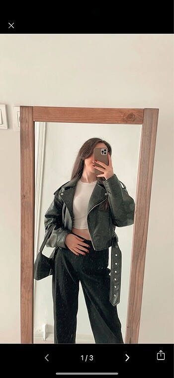 Zara deri ceket
