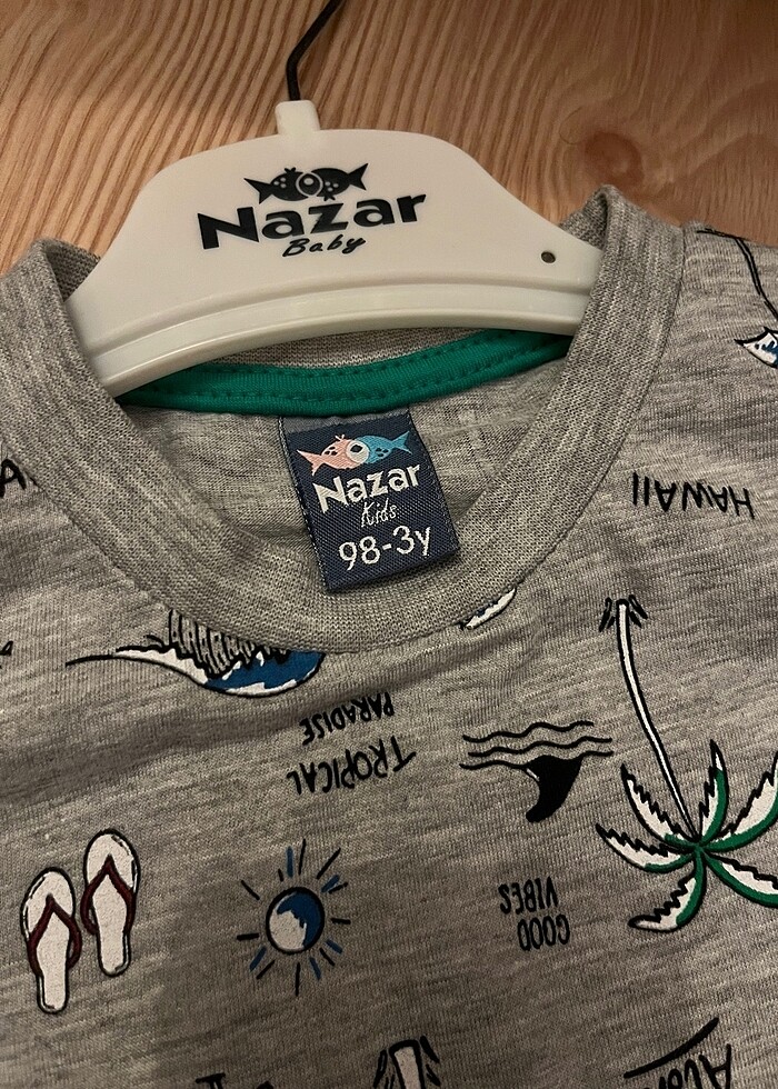 Erkek çocuk alt üst takım şort - Görsel 2