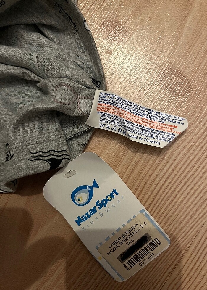 Erkek çocuk alt üst takım şort - Görsel 3