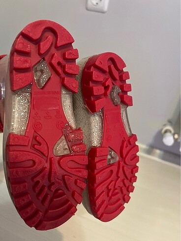 Kız çocuk lastik kar yağmur çizmesi bot - Görsel 5