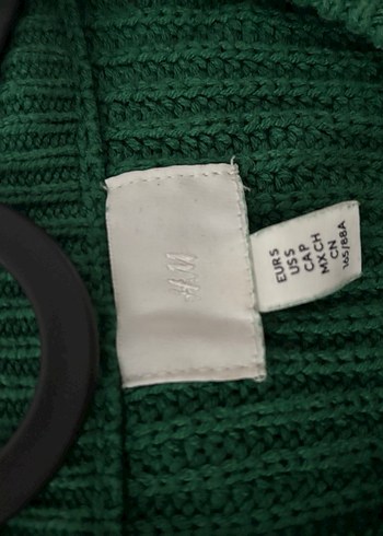 H&M H&M Yeşil Örgü Kadın Hırka