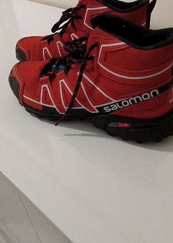 Salomon Kırmızı Biker Stili Erkek Outdoor Ayakkabı