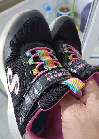 Kız Çocuk Renkli Bağcıksız Spor Ayakkabı - Görsel 4