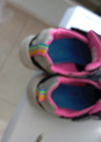 Kız Çocuk Renkli Bağcıksız Spor Ayakkabı - Görsel 2