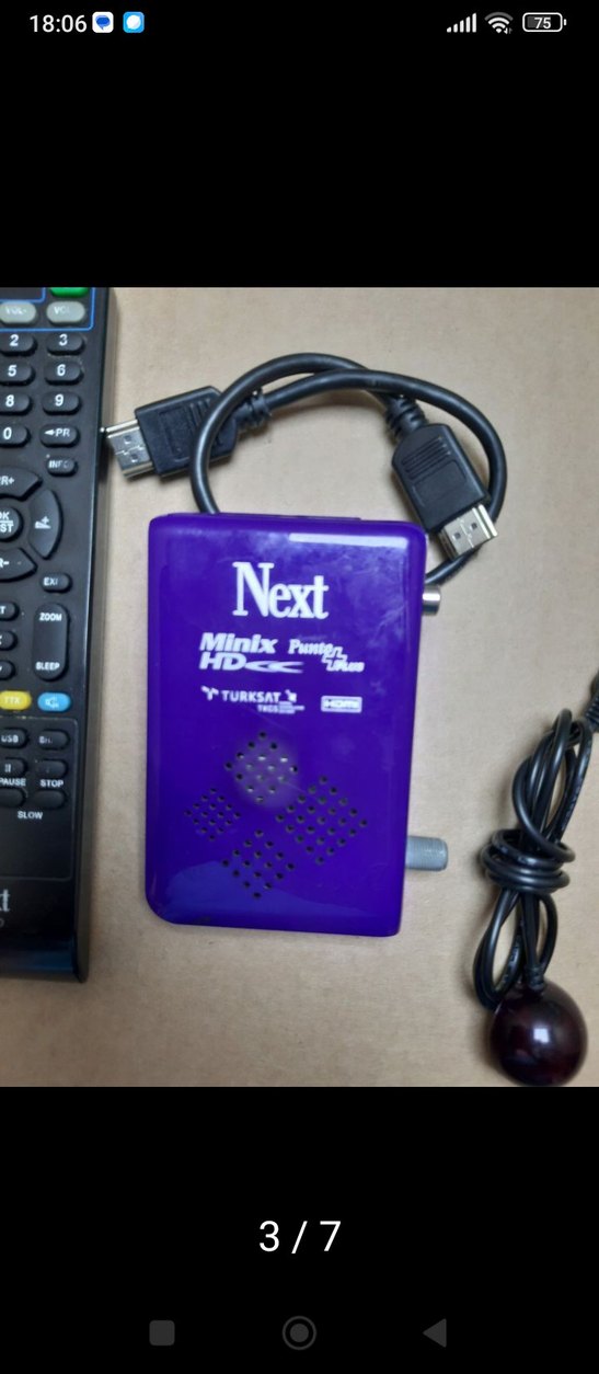 Minix HD Uydu Alıcısı ve Kumanda - Görsel 4
