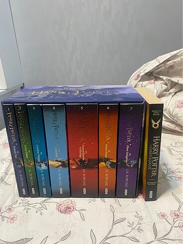 Harry potter kutulu set+lanetli çocuk