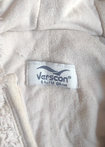 Bej Peluş Bebek Tulum - Görsel 2