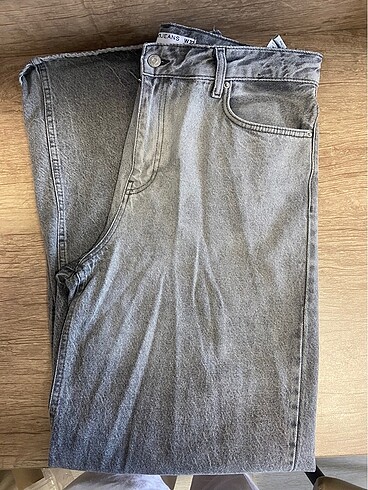 Gri bol paça Jean/Pantolon