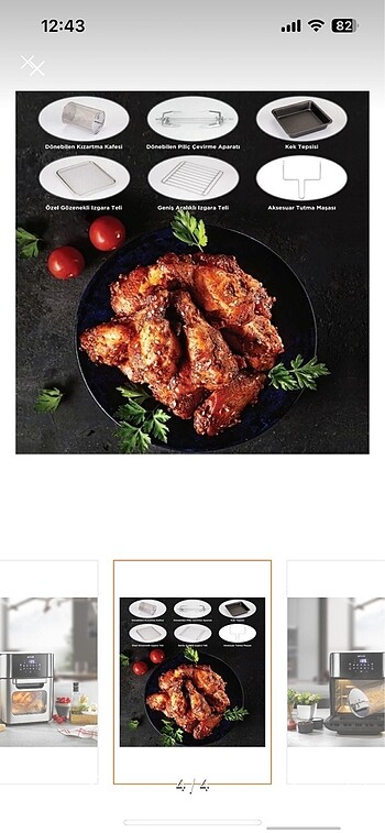  Beden Renk air fryer