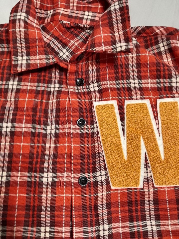 Kırmızı Ekose Düğmeli kız çocuk Gömlek - Görsel 2