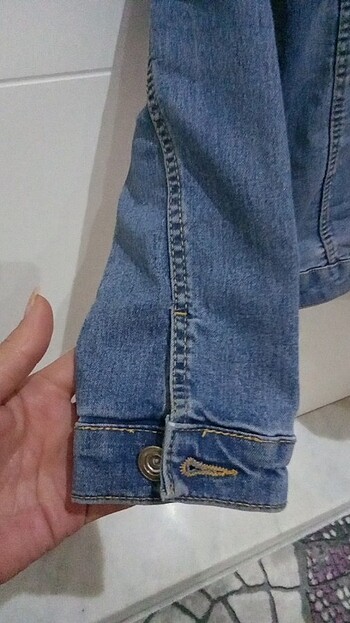 8 Yaş Beden Kız çocuk kot ceket