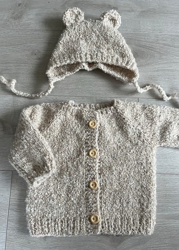 TEDDY HIRKA VE BONNET TAKIMI - Görsel 3