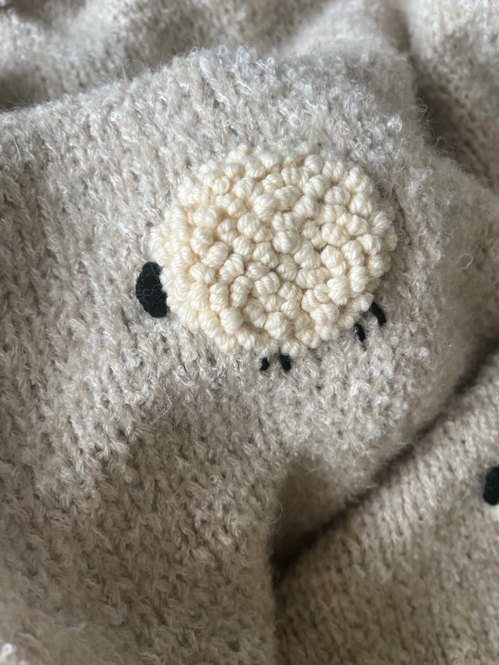 KUZU NAKIŞLI BEBEK BATTANİYE - Görsel 3