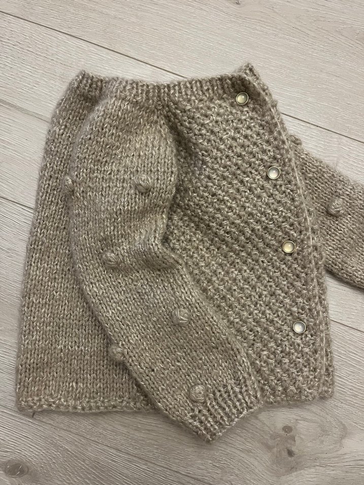 BEBEK HIRKA SİMLİ BEJ RENGİ - Görsel 2