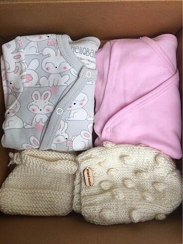 KIZ BEBEK SETİ. BABY BOX GİFT