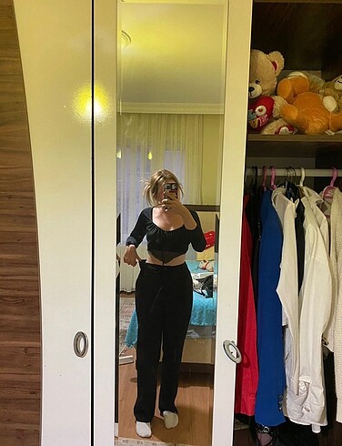 m Beden siyah Renk Trendyol pantolon
