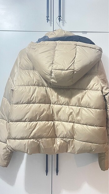 s Beden Mavi Premium Edıtıon şişme Mont