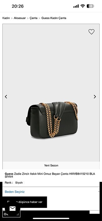 Guess Orjinal guess çanta