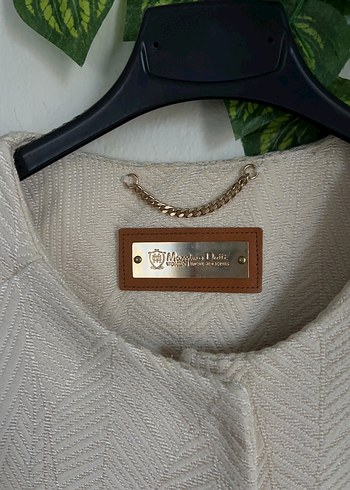 xs Beden beyaz Renk massimo dutti krem ceket
