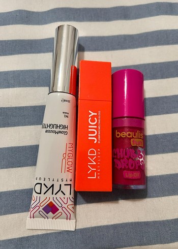 Diğer LYKD Highlighter lykd gloss ve beaulis fun Dudak Parlatıcısı