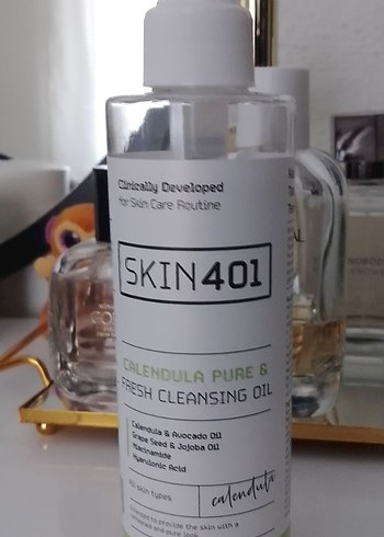 SKIN401 Calendula makyaj Temizleyici Yağ