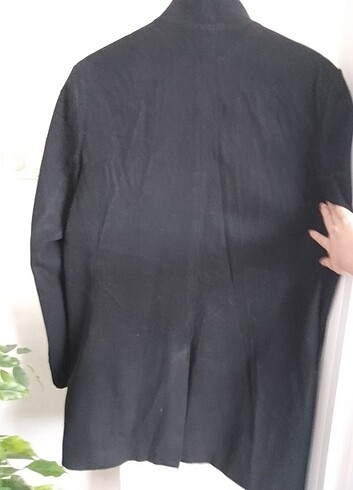 Zara Kadın siyah kaban 