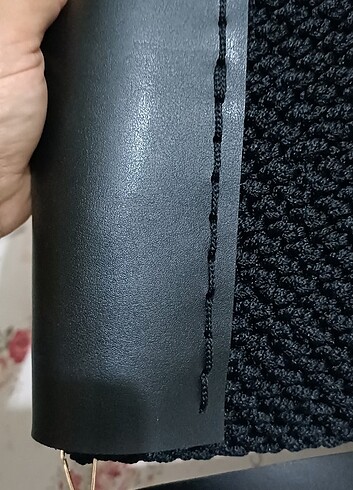 Beden Askılı el örgüsü çanta