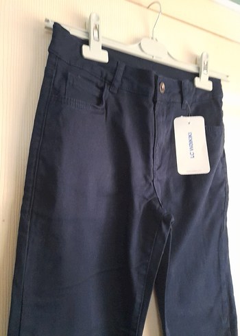 11-12 Yaş Beden lacivert Renk Erkek Çocuk Lacivert lcw Denim Pantolon