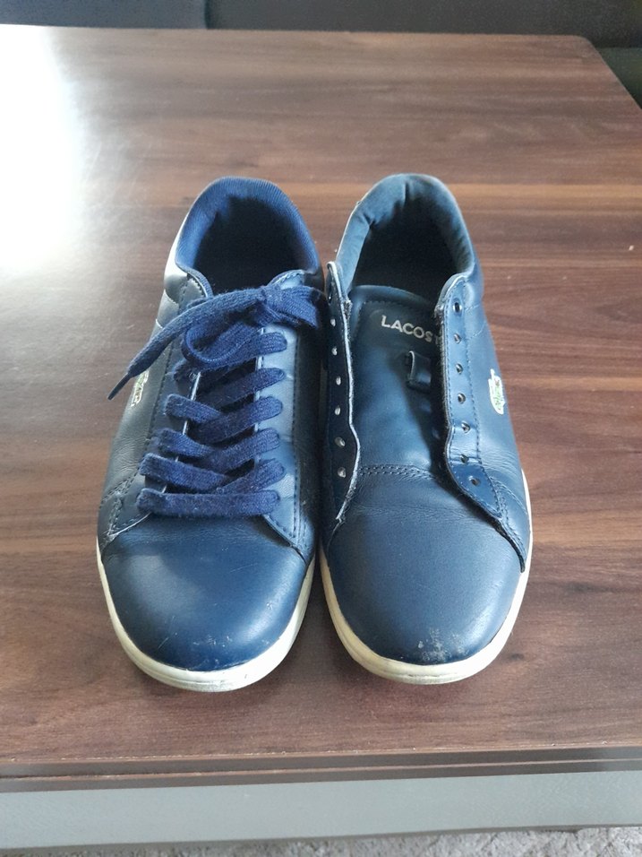 Erkek Lacoste Lacivert Bağcıklı Spor Ayakkabı - Görsel 3