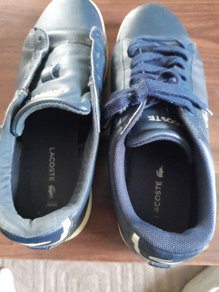 Erkek Lacoste Lacivert Bağcıklı Spor Ayakkabı - Görsel 2