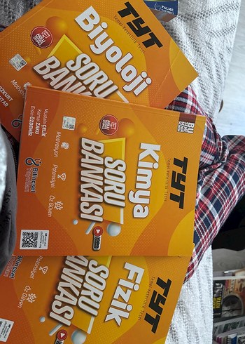 TYT Kimya, Biyoloji, Fizik Soru Bankası Seti