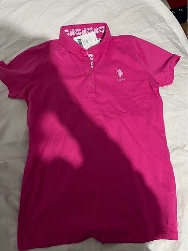 Us polo kız cocukpolo yaka tshirt