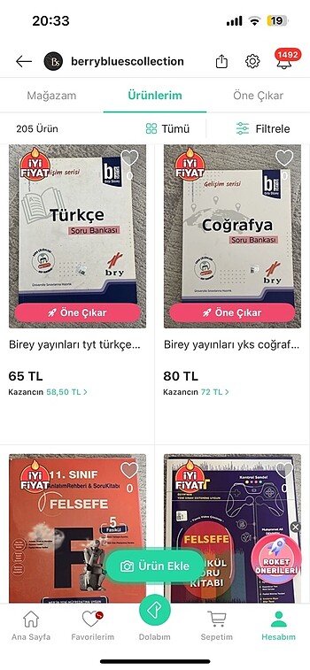 Beden Renk YKS TEST KİTAPLARI YKS SORU BANKALARI