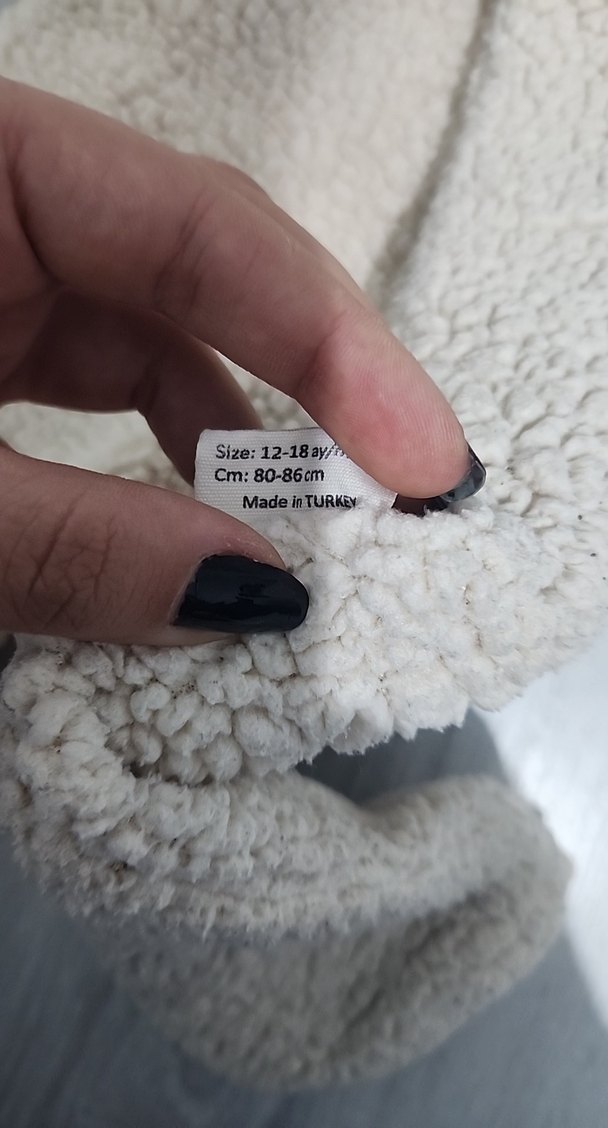 Bebek Tulumu Bej 12-18ay - Görsel 4