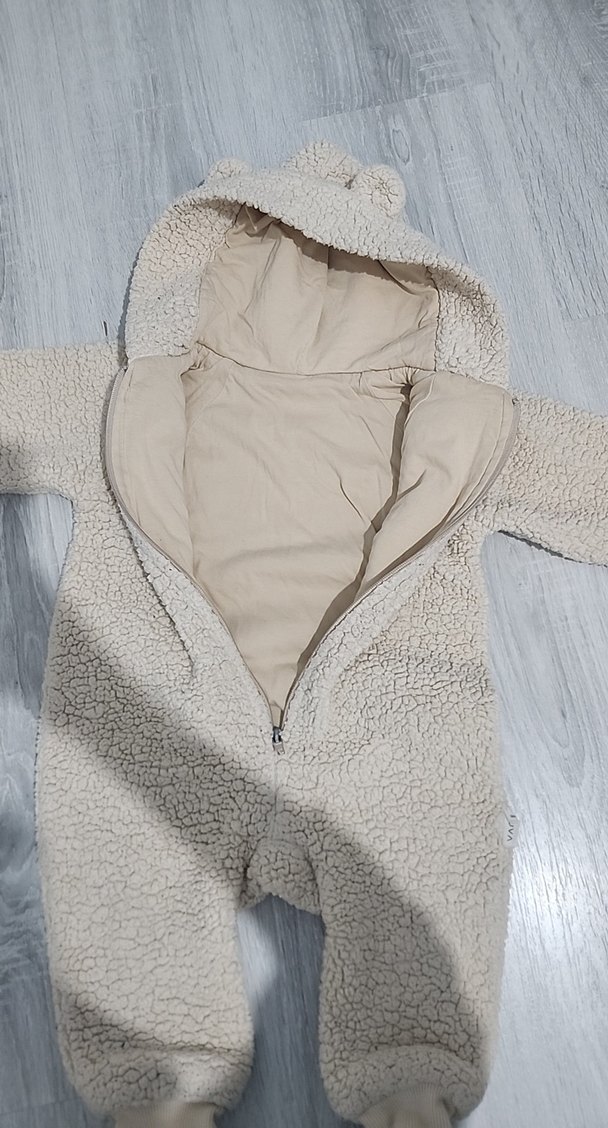 Bebek Tulumu Bej 12-18ay - Görsel 2