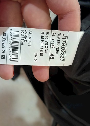 48 Beden jakamen yelek