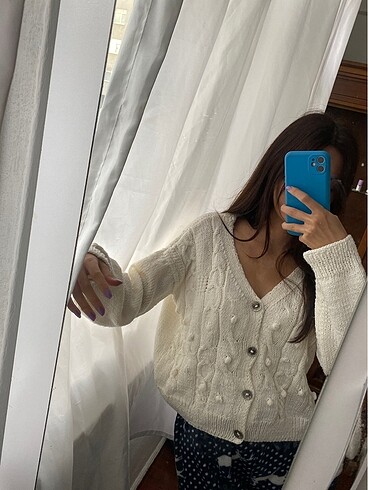 Oversize hırka