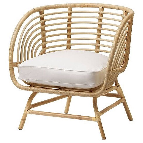 İkea rattan koltuk