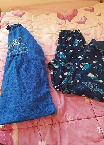 Lcw marka erkek pijama takim polar 10-11 yaş