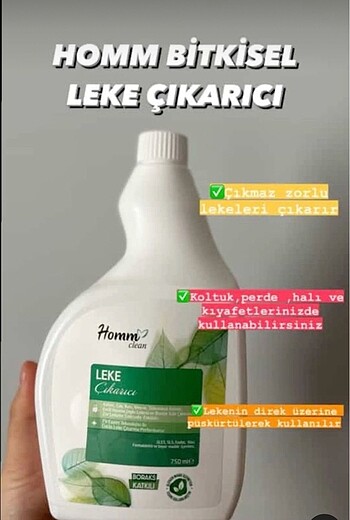 HommB leke çıkarıcı