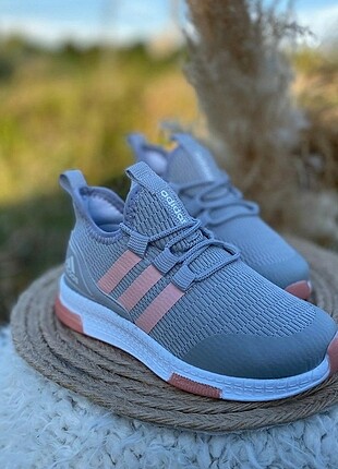 Adidas gri pembe 