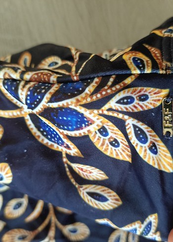 Çiçek Desenli Bohem Dantelli Kadın Mayo.38beden - Görsel 6